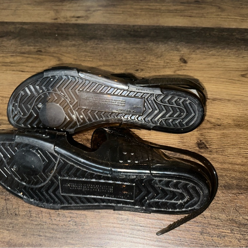 Off White Jelly Sandals - Picture 6 of 6